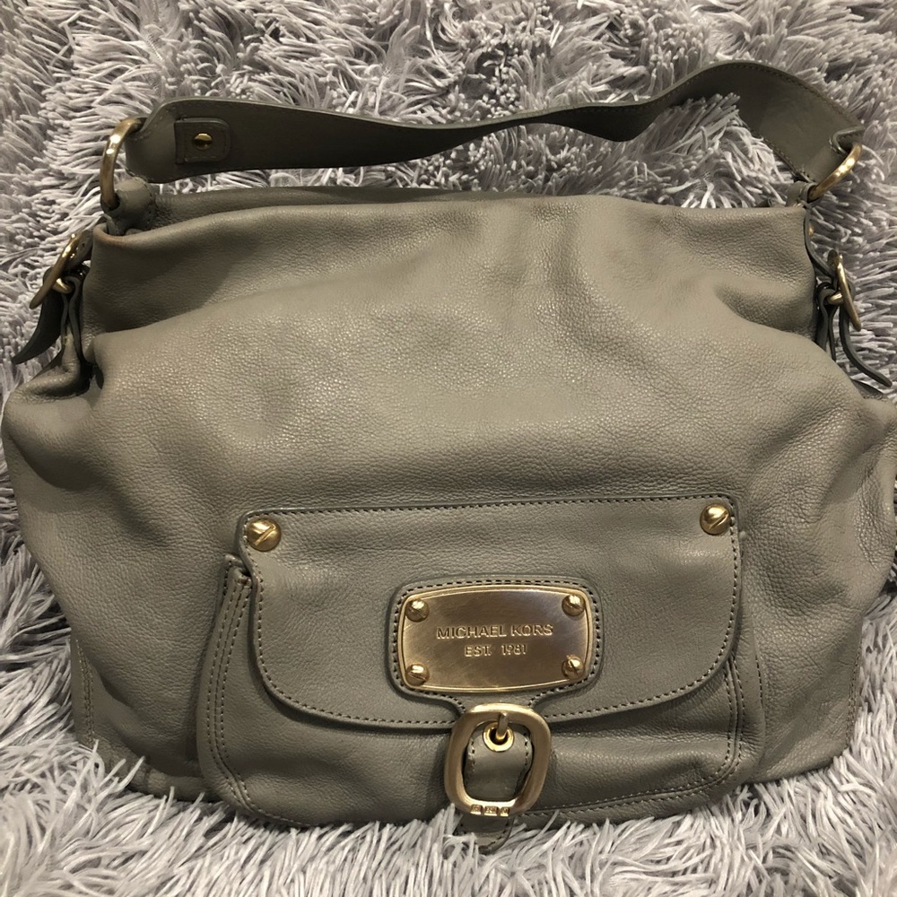 Michael Kors • Gray Hobo Bag • Used